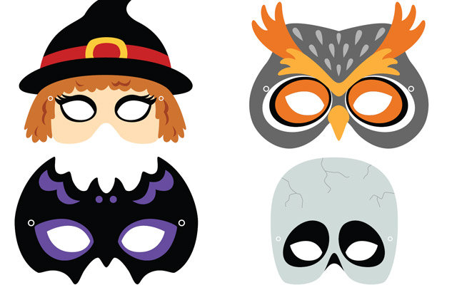 Kostenlose Halloween-Masken zum Ausdrucken | Wayfair.de